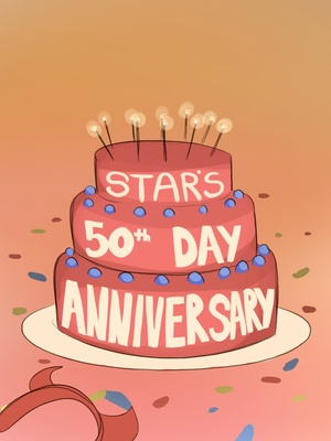 Porn Comics - Star’s 50th Day Anniversary Adult Comics