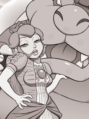 Stockholm Syndrome -Super Mario Bros 02 Adult Comics comics