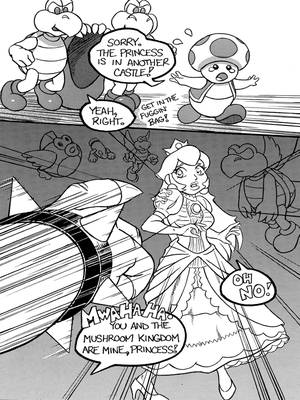 Stockholm Syndrome -Super Mario Bros 05 Adult Comics comics