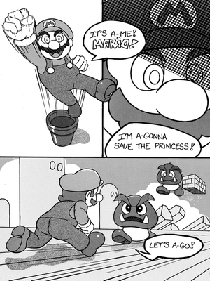 Stockholm Syndrome -Super Mario Bros 06 Adult Comics comics