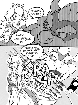 Stockholm Syndrome -Super Mario Bros 07 Adult Comics comics