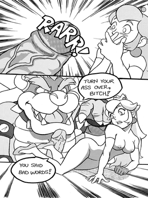 Stockholm Syndrome -Super Mario Bros 10 Adult Comics comics