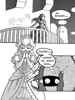 Stockholm Syndrome -Super Mario Bros 20 Adult Comics comics