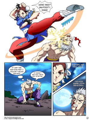 Street Fighter- Fatal Bite 2 05 Furry Comics comics