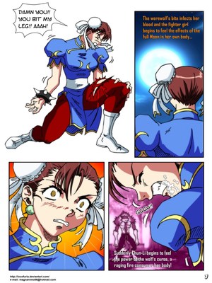 Street Fighter- Fatal Bite 2 08 Furry Comics comics