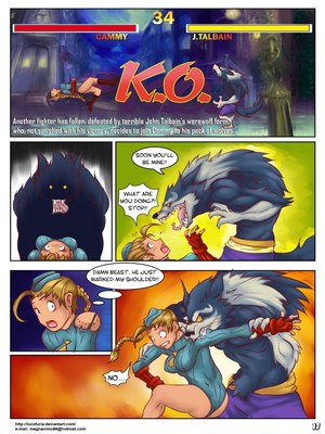 Street Fighter- Fatal Bite 2 18 Furry Comics comics