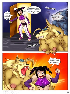 Street Fighter- Fatal Bite 2 27 Furry Comics comics