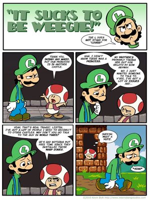 Porn Comics - Super Mario- It Sucks to be Weegie  (Porncomics)