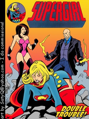 Porn Comics - Supergirl Sex Slave- Double Trouble Porncomics