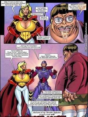 Superheroine Central- Mighty cow 21 Porncomics comics