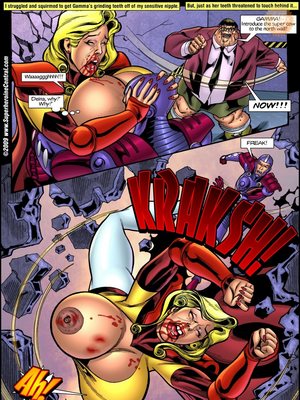 Superheroine Central- Mighty cow 37 Porncomics comics