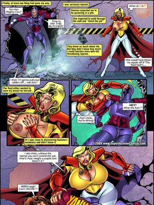 Superheroine Central- Mighty cow 39 Porncomics comics