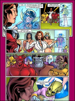 SuperHeroineCentral- Freedom Stars-Cattle call 44 Adult Comics comics