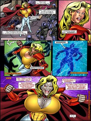SuperHeroineCentral- Mighty Woman Prime in Primary Target 13 Porncomics comics