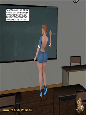 Teacher Dolores- Learning a Lesson (Pig King) 05 Interracial Comics comics