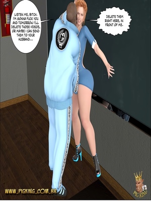 Teacher Dolores- Learning a Lesson (Pig King) 12 Interracial Comics comics