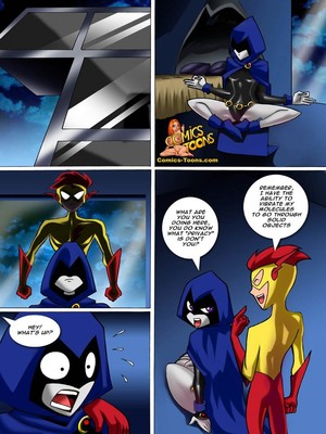 Porn Comics - Teen Titans Comic – Raven vs Flash Adult Comics