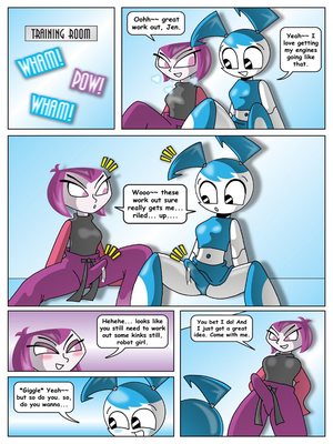 Teenage Robot Cum Toon- Penis Pleasure 02 Furry Comics comics