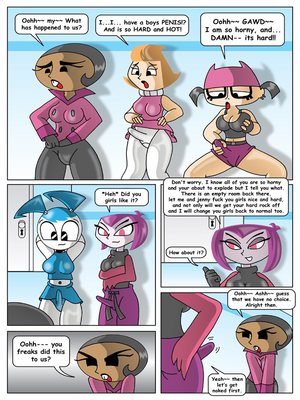 Teenage Robot Cum Toon- Penis Pleasure 04 Furry Comics comics