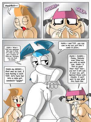 Teenage Robot Cum Toon- Penis Pleasure 14 Furry Comics comics
