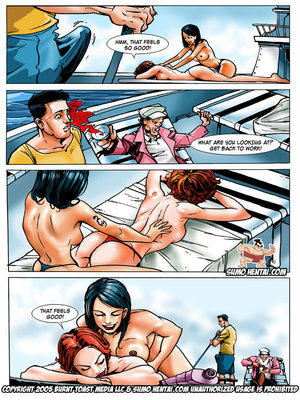 The Adventurers 2- Underwater Lovin 05 Adult Comics comics