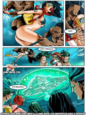 The Adventurers 2- Underwater Lovin 09 Adult Comics comics
