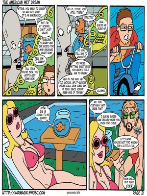 The American Wet Dream (American Dad) 21 Incest Comics comics