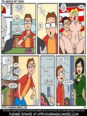 The American Wet Dream (American Dad) 53 Incest Comics comics