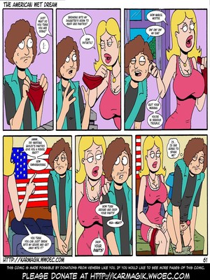 The American Wet Dream (American Dad) 61 Incest Comics comics
