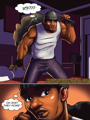 The Burglar- BNW 04 Interracial Comics comics
