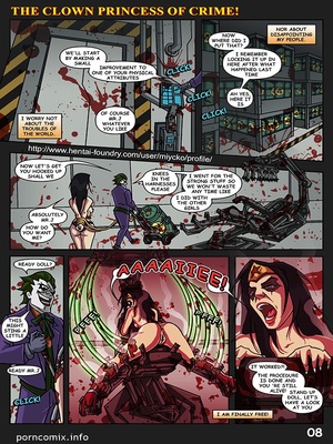 The Clown Princess of Crime 09 Porncomics comics