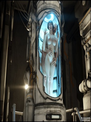 The Cryo Chamber-Blackadder 52 3D Porn Comics comics