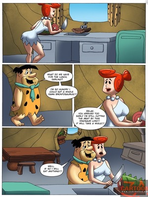 Porn Comics - The Flintstones- Good Lunch Adult Comics