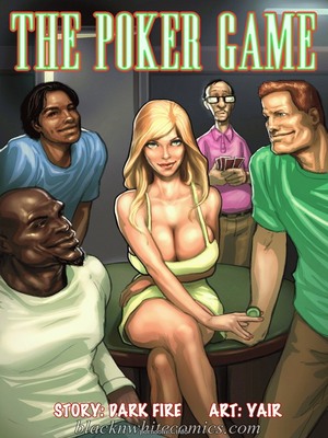 Porn Comics - The Poker Game- BNW Interracial Comics
