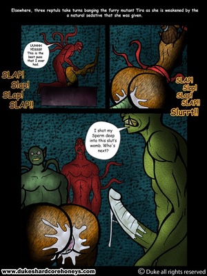 The Reptul Attacks 03-04,Duke Honey 04 Interracial Comics comics