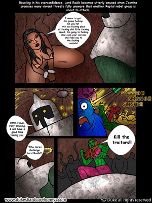 The Reptul Attacks 03-04,Duke Honey 23 Interracial Comics comics