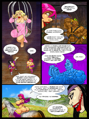 The Savage Sword of Sharona 5- The Lying Game 03 Porncomics comics