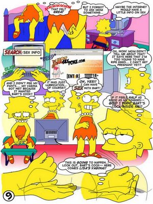 Lisa simpson hentai comic