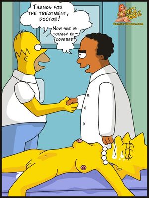 The Simpsons – Visiting Doctor 10 Adult Comics comics