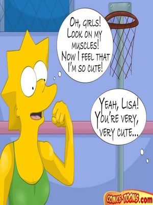 300px x 400px - The Simpsons- Lesbian Orgy At School Gym Cartoon Comics | HD Hentai Comics