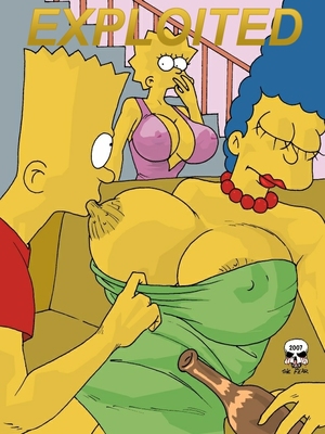 Porn Comics - The Simpsons- Marge Exploited Adult Comics