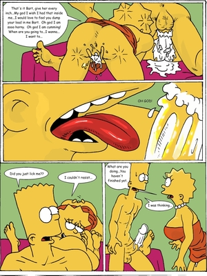 The Simpsons- Marge Exploited 14 Adult Comics comics