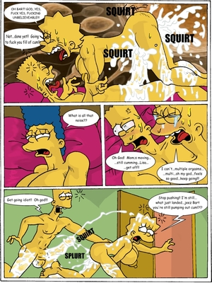 The Simpsons- Marge Exploited 21 Adult Comics comics