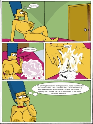 The Simpsons- Marge Exploited 22 Adult Comics comics