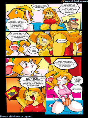 The Slumber Party- Clubstripes 02 Furry Comics comics