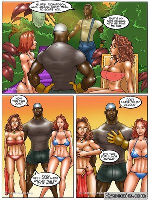 The Wife And The Black Gardeners 04 Interracial Comics comics