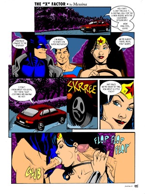 Porn Comics - The X Factor (Batman, Wonder Woman, Superman) Porncomics