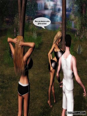 ThrillCurve3D- Big Boobs-Camping 08 3D Porn Comics comics