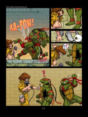 TMNT -The Mating Season 04 Adult Comics comics