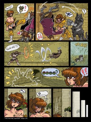 TMNT -The Mating Season 10 Adult Comics comics